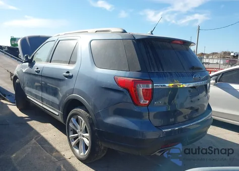 2018 Ford Explorer Xlt z USA, uszkodzony, nr VIN 1FM5K8D8XJGB76945